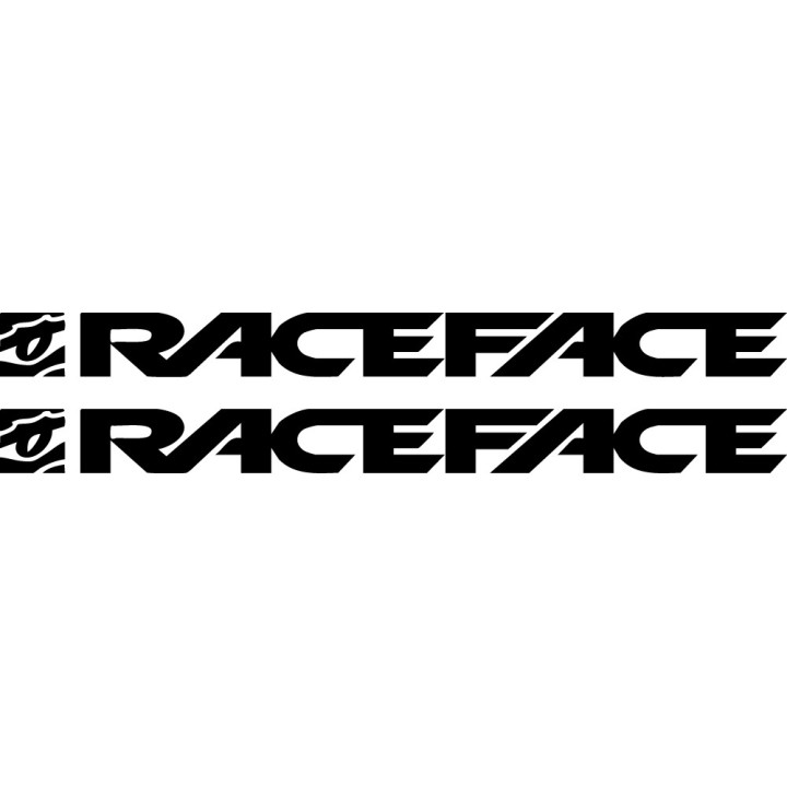 Buy Race Face Text Decal Sticker Online