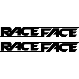 Buy Race Face Logo Vinyl Decal Sticker Online