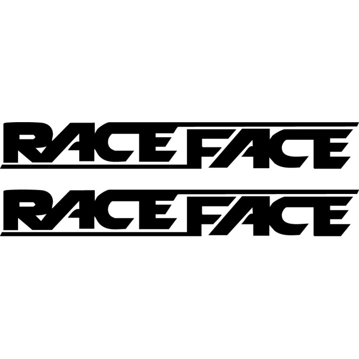Buy Race Face Logo Vinyl Decal Sticker Online
