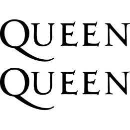 Queen Rock Band Stickers – Freddie Mercury Decals (2-Pack)