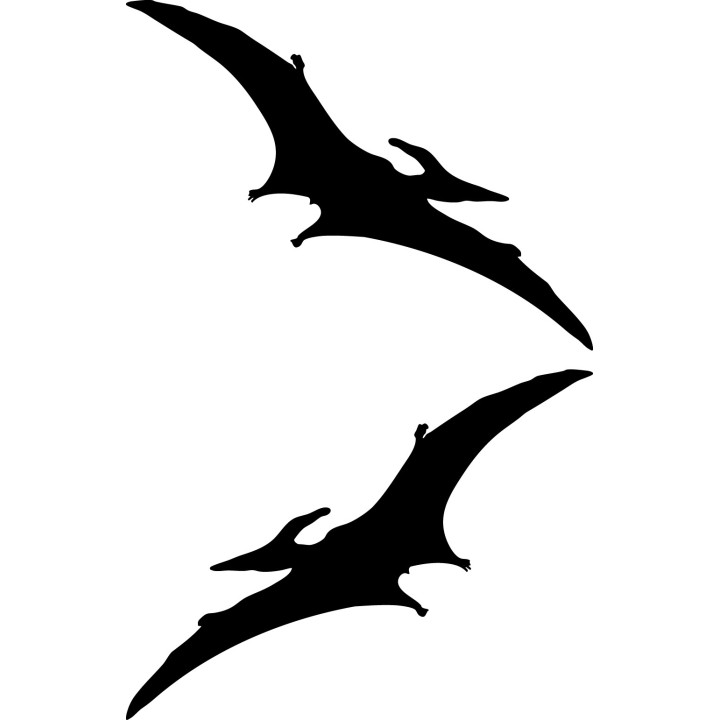 Buy Pterodactil Dinosaur Decal Sticker Online