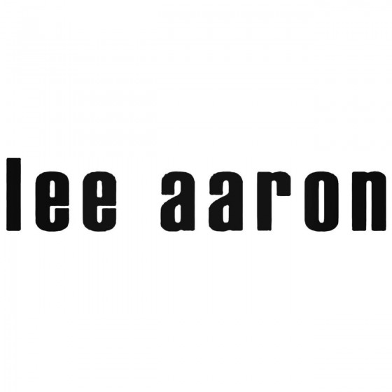 Lee Aaron Band Decal Sticker