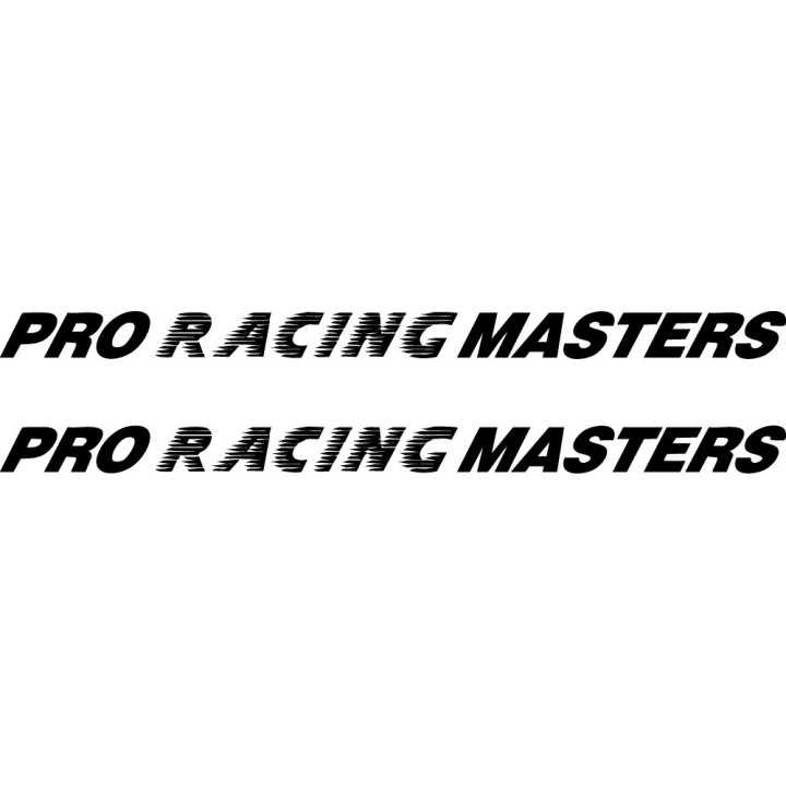 Buy Pro Racing Masters Vinyl Decal Online