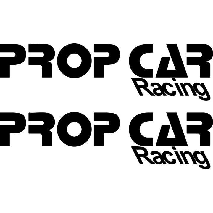 Buy Prop Car Racing Decal Sticker Online