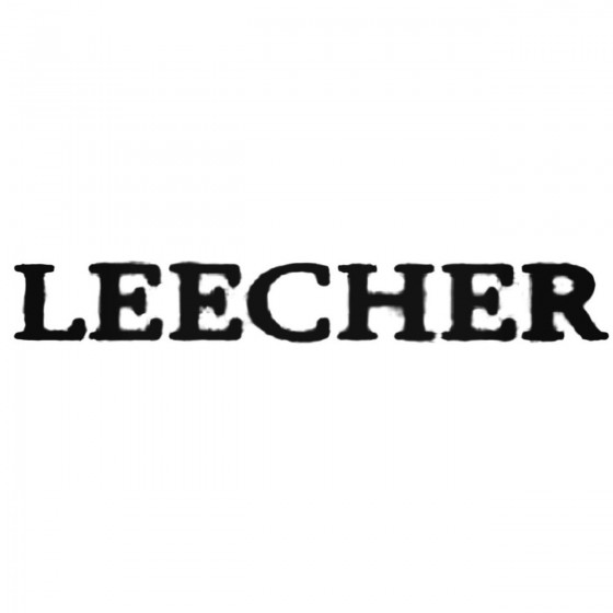 Leecher Band Decal Sticker