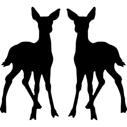 Buy Fawn Deer Decal Sticker Online