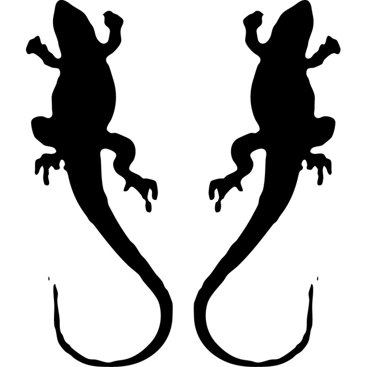 Buy Fat Lizard Decal Sticker Online