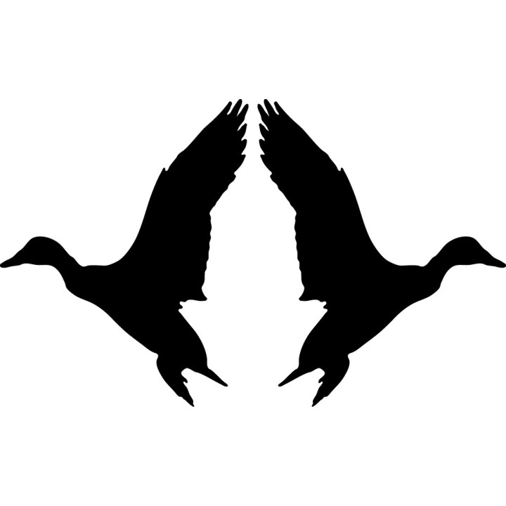 Buy Duck Silhouette Style 1 Decal Sticker Online