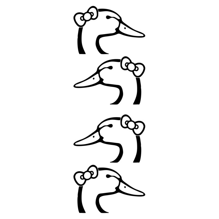 Buy Ducks Unlimited Girlie Decal Sticker Online