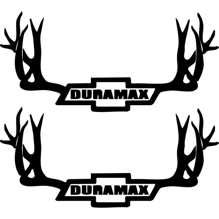 Buy Duramax Chevy Buck Decal Sticker Online