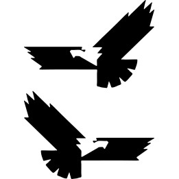 Buy Eagle Flying Decal Sticker Online
