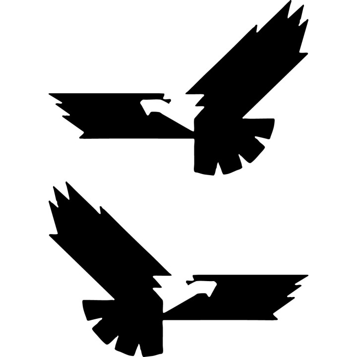Buy Eagle Flying Decal Sticker Online