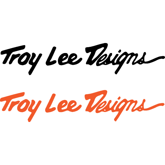 2x Troy Lee Designs Text...