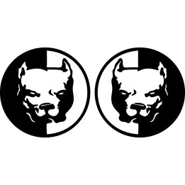 Buy Pitbull Dog 4 Vinyl Decal Sticker Online