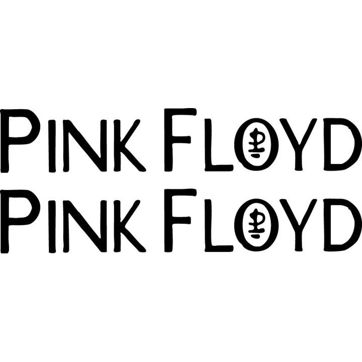 Pink Floyd Stickers – The Wall Dark Side Decals (2-Pack)