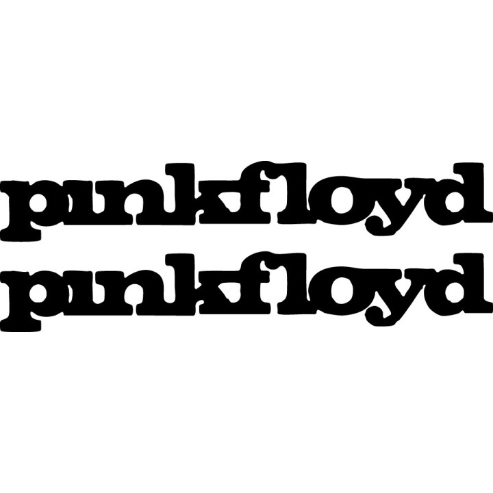 Pink Floyd Stickers – Dark Side The Wall Decals (2-Pack)