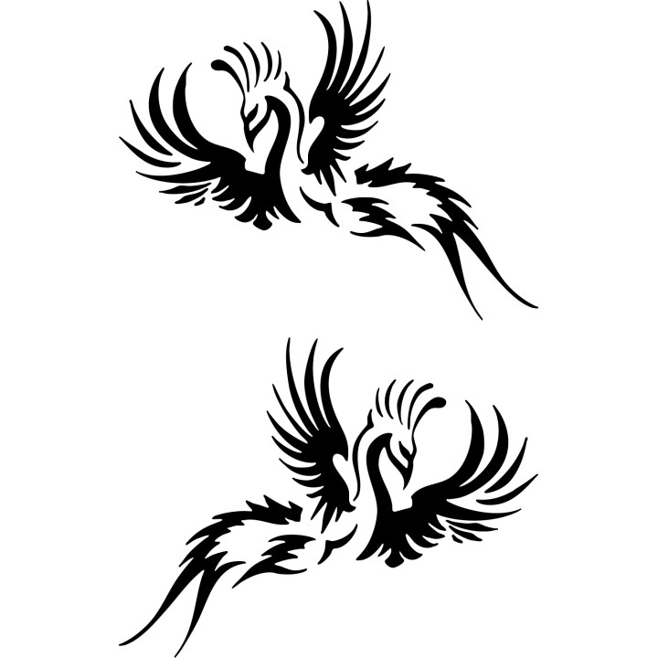 Buy Phoenix Bird Vinyl Decal Sticker Online