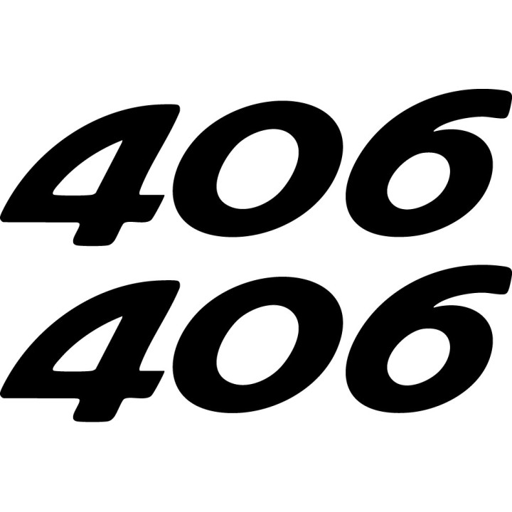 Buy Peugeot 406 Vinyl Decal Sticker Online