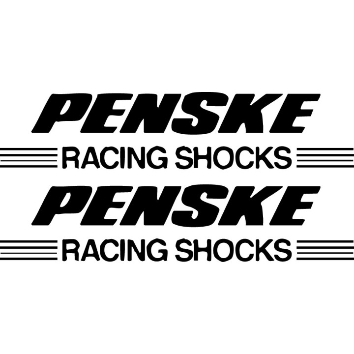 Buy Penske Racing Shocks Decal Sticker Online