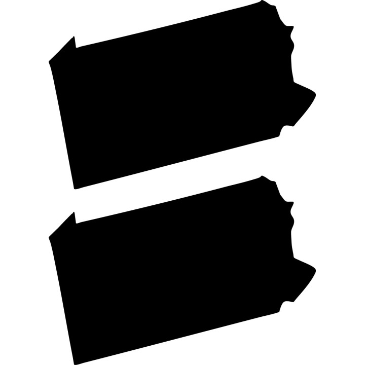 Buy Pennsylvania Home State Decal Sticker Online