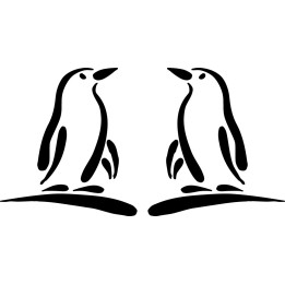 Buy Penguin Bird Vinyl Decal Sticker Online