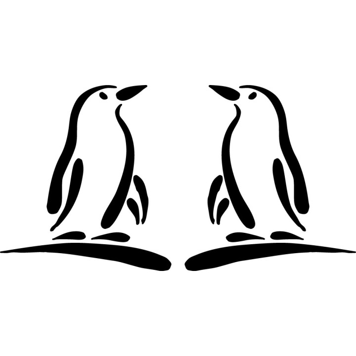 Buy Penguin Bird Vinyl Decal Sticker Online