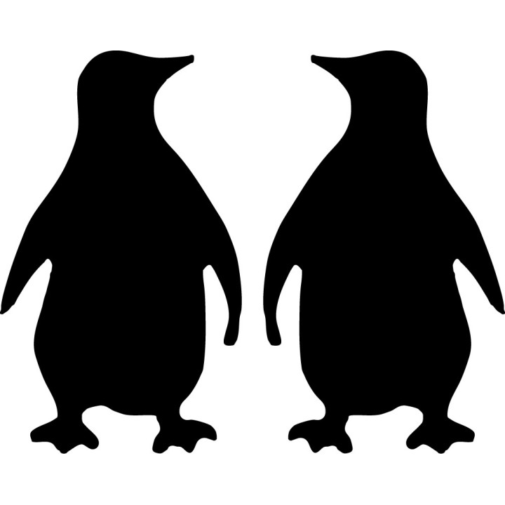 Buy Penguin 2 Decal Sticker Online
