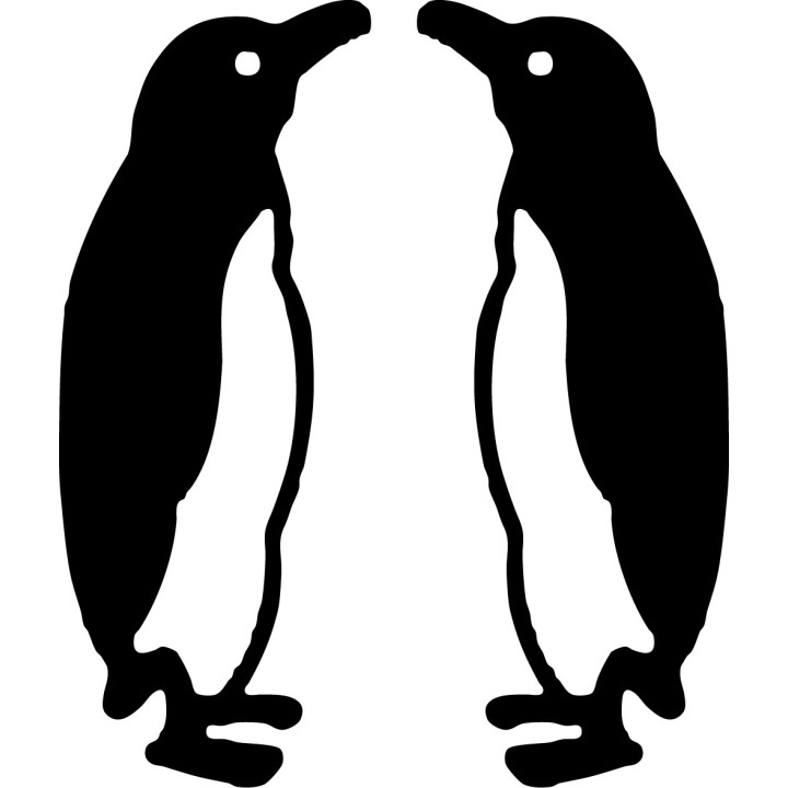 Buy Penguin 1 Decal Sticker Online
