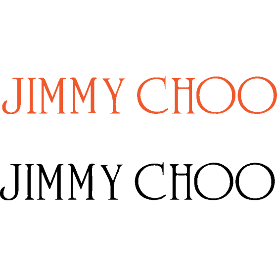 2x Jimmy Choo Decals Stickers