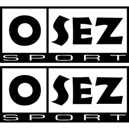 Osez Sport Stickers – Athletic Brand Decals (2-Pack)