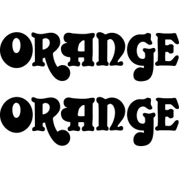 Buy Orange Vinyl Decal Sticker Online