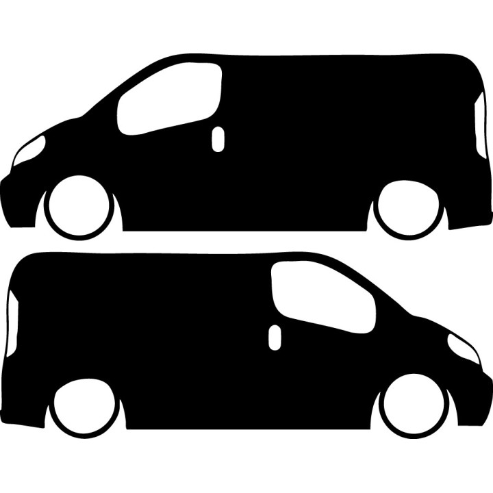 Buy Opel Vivaro Low Decal Sticker Online