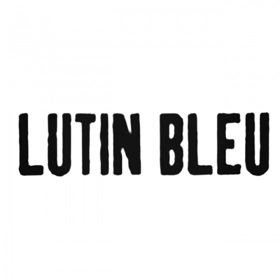 Lutin Bleu Band Decal Sticker