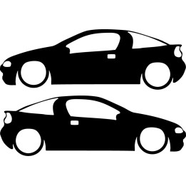 Buy Opel Tigra Low Decal Sticker Online