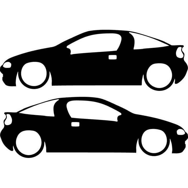 Buy Opel Tigra Low Decal Sticker Online