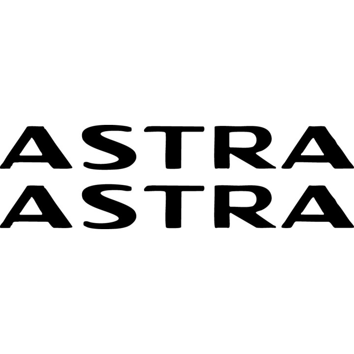 Buy Opel Astra Decal Sticker Online