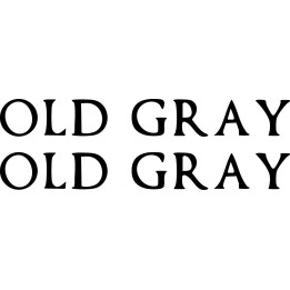 Old Gray Stickers – Emo Indie Rock Band Decals (2-Pack)