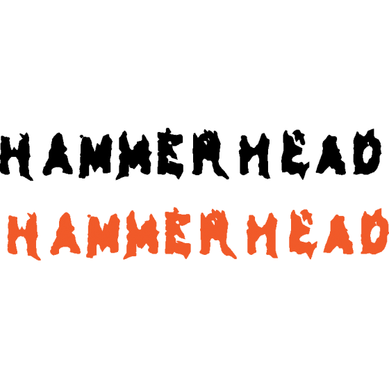 2x Hammerhead band Logo...