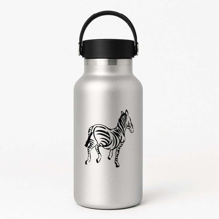 Zebra Vinyl Decal Sticker V12 - DecalsHouse