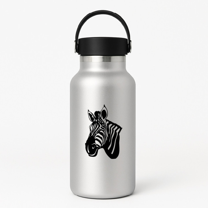 Zebra Vinyl Decal Sticker V14 - DecalsHouse