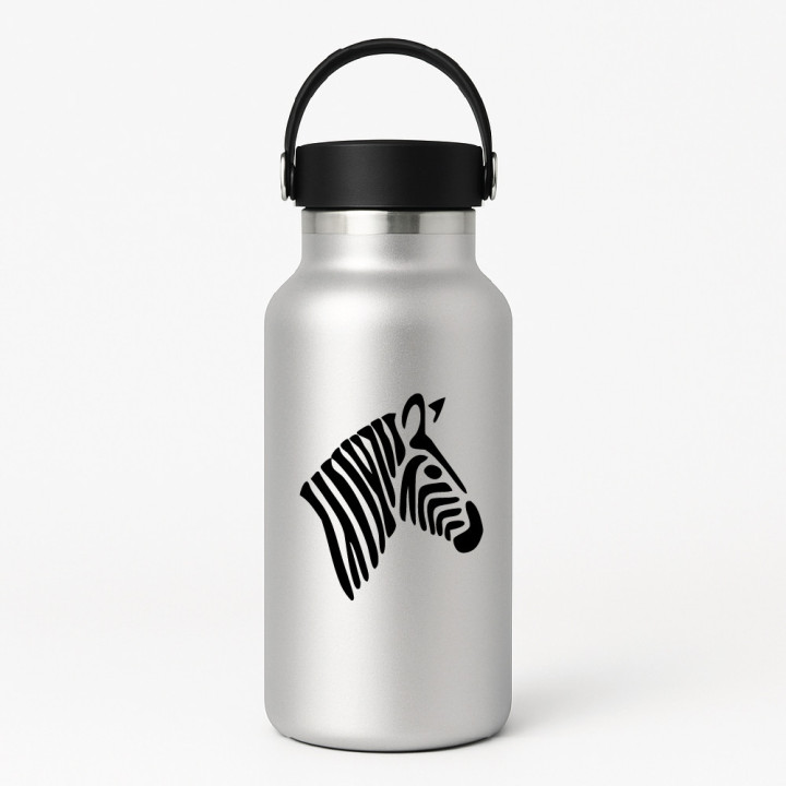 Zebra Vinyl Decal Sticker V17 - DecalsHouse