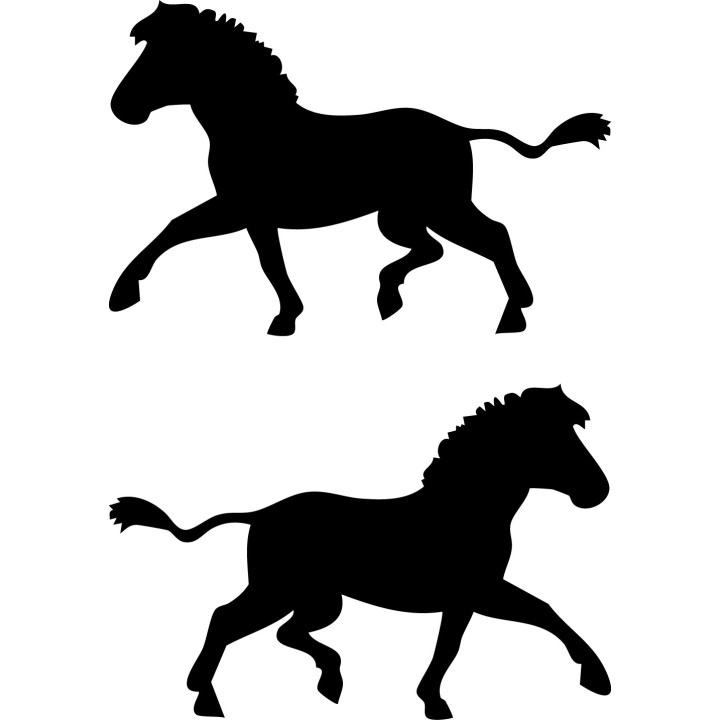 Zebra Vinyl Decal Sticker V18 - DecalsHouse