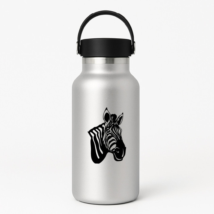 Zebra Vinyl Decal Sticker V2 - DecalsHouse
