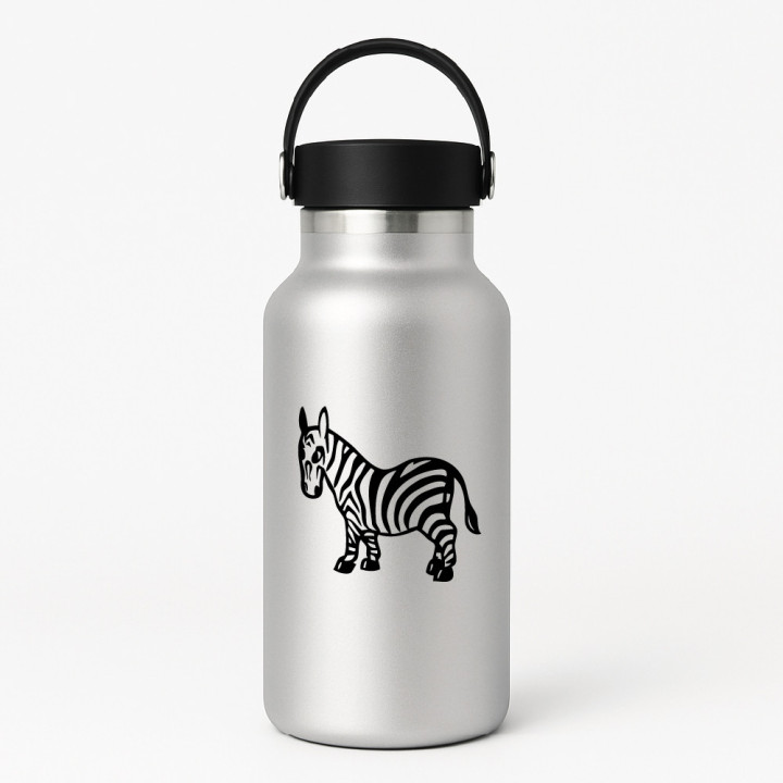 Zebra Vinyl Decal Sticker V22 - DecalsHouse