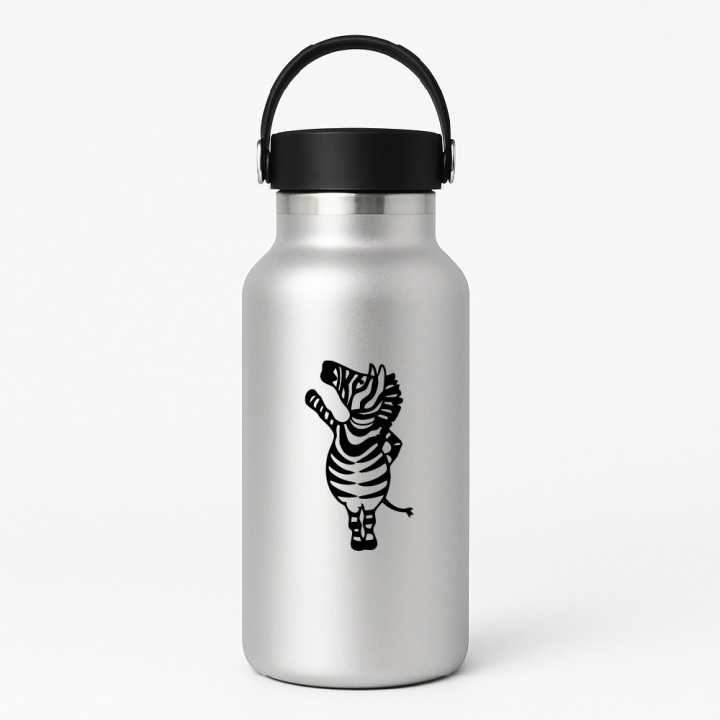 Zebra Vinyl Decal Sticker V23 - DecalsHouse