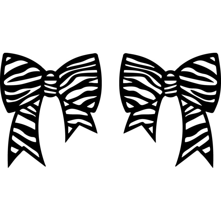 Zebra Vinyl Decal Sticker V6 - DecalsHouse