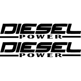 Diesel Power Sticker Vinyl Decal Dh - DecalsHouse