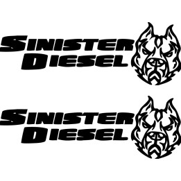 Diesel Sinester Sticker Vinyl Decal Dh - DecalsHouse