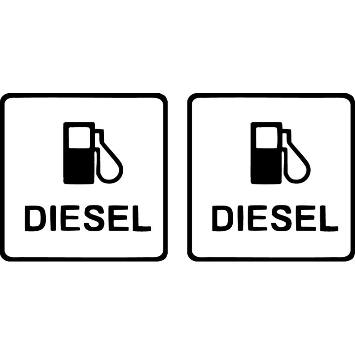 Diesel Sticker Vinyl Decal V3 Dh - DecalsHouse