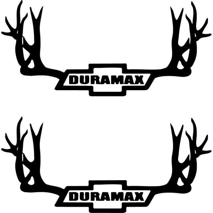 Duramax Chevy Buck Dh - DecalsHouse